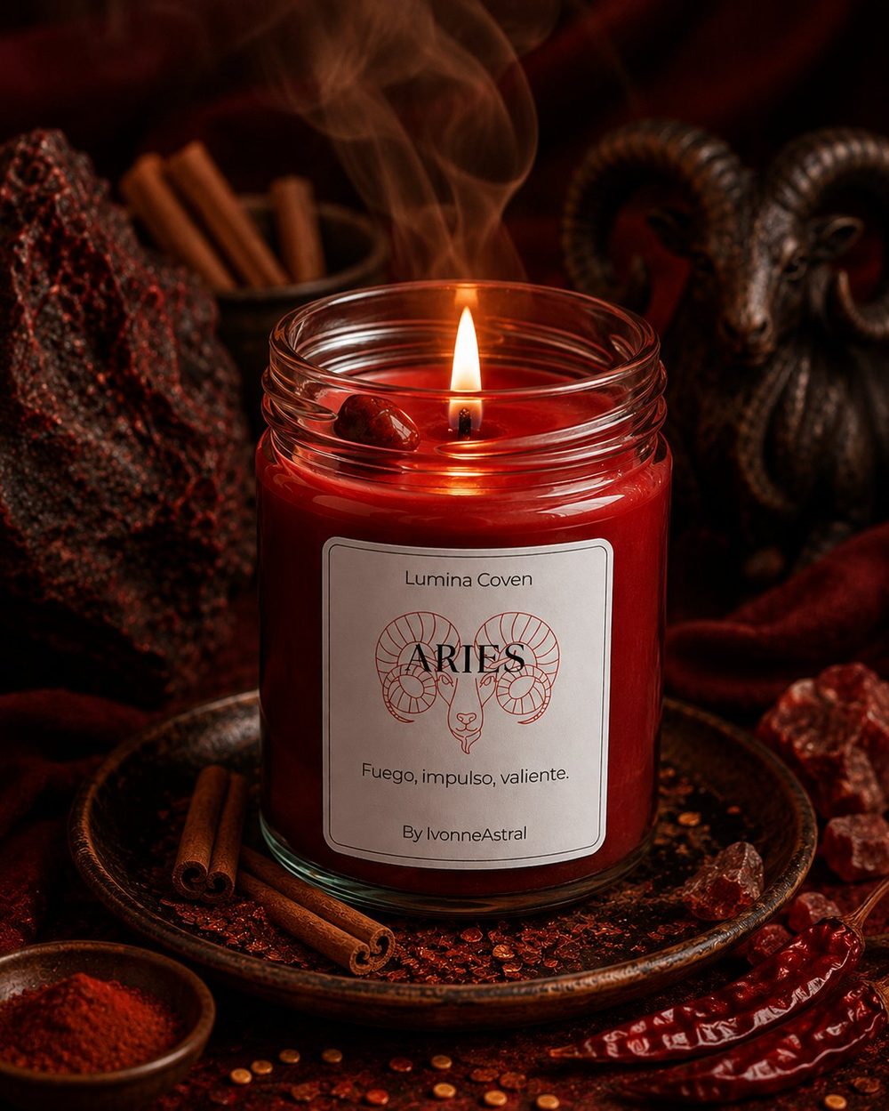 Vela ritual de Aries